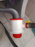潛水艇;SUBMARINE陽臺洗衣機(jī)下水三頭通分水器烘干機(jī)掃地機(jī)人排水管道防臭四通接頭 50/75管通用下水管+洗衣機(jī) 送卡 曬單實(shí)拍圖