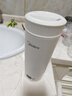 美的（Midea）電熱水杯加熱水壺保溫?zé)?350ml迷你便攜式旅行出差 國補(bǔ)智能恒溫 316L不銹鋼無異味MK-DB35X22 曬單實拍圖