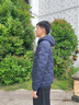 波司登90鵝絨短款輕薄羽絨服連帽保暖休閑無(wú)縫膠囊外套B250131035 曬單實(shí)拍圖