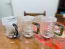 奇高（Chikao glass）大漢杯加厚耐高溫泡茶玻璃杯創(chuàng  )意辦公室帶蓋過(guò)濾喝水花茶杯子 大漢杯400ml 曬單實(shí)拍圖