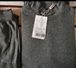 恒源祥中老年人純棉秋衣秋褲套裝男款中高領(lǐng)全棉加肥加大內衣爸爸棉毛衫 深灰色圓領(lǐng) XL 175 曬單實(shí)拍圖