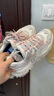 FILA FUSION 斐樂女鞋新款硬糖厚底休閑老爹鞋貓爪掛件運(yùn)動(dòng)鞋女 奶白/薄霧灰-GC 36 曬單實(shí)拍圖