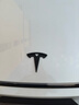 邁科斯維適用特斯拉Model3/Y煥新3Y車標裝飾貼前后方向盤字母車尾頭機蓋標 前車標貼（亞光黑）【Model3/Y煥新3Y】單件 曬單實拍圖