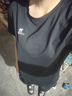 駱駝（CAMEL）速干運(yùn)動(dòng)服女短袖T恤褲跑步兩件套裝 Y25BA4L0033 幻影黑 XL 曬單實(shí)拍圖