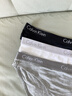 Calvin Klein內(nèi)衣【七夕禮物】女士三條ck本命年棉質(zhì)比基尼三角內(nèi)褲女QP2349O MP1-太空黑/椰青灰/月光白 3條 S 尺碼偏大，建議拍小一碼 曬單實(shí)拍圖