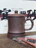 紫來順宜興正宗紫泥手工紫砂杯男士專用茶水分離泡茶杯送老師茶具禮盒 寧靜致遠(yuǎn)五件套蓋杯 曬單實(shí)拍圖