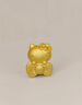 石光年輪Hello kitty黃金蝴蝶結(jié)凱蒂貓轉(zhuǎn)運珠足金999手鏈七夕節(jié)禮物送女友 黃金蝴蝶結(jié)kitty貓轉(zhuǎn)運珠+贈送手繩 曬單實拍圖