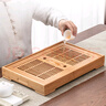 兿凡臻品竹制茶盤儲(chǔ)水式茶臺(tái)功夫茶具楠竹簡約茶托盤茶海家用 悅雅茶盤 曬單實(shí)拍圖