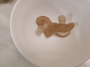 世喜安撫奶嘴3-6個(gè)月以上防脹氣 新生嬰兒夜用扁頭哄睡 全硅膠2只裝 曬單實(shí)拍圖