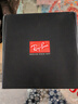 雷朋（RayBan）法拉利聯名款太陽鏡全框眼鏡方形墨鏡0RB3743M禮物七夕禮物 F1035J黑色框灰色鏡面偏光鏡片 尺寸58 曬單實拍圖