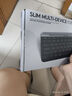 羅技（Logitech）時尚系列 K580 鍵盤 藍牙鍵盤 辦公鍵盤 無線鍵盤 便攜超薄鍵盤 筆記本鍵盤 平板鍵盤 星空灰 曬單實拍圖