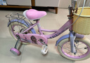 奧仕龍x迪士尼聯(lián)名自行車兒童3-6歲小孩單車4-8歲公主款兒童自行車 冰雪奇緣-艾莎【后座版】禮包 16寸 適合100-120cm 曬單實拍圖