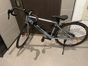 鳳凰公路自行車休閑競技變速鋁合金車架破風(fēng)賽車公路車內(nèi)走線 GT600 彎把 淺灰色（禧瑪諾/藍(lán)圖） M （建議身高160-180cm） 21速 禧瑪諾（平把/彎把） 曬單實(shí)拍圖