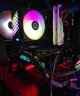 超頻三（PCCOOLER）紅海H4炫彩 黑色CPU風(fēng)冷散熱器（4熱管/PWM風(fēng)扇/支持12/13代1700/AM4/AM5/133mm高度） 曬單實(shí)拍圖