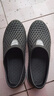 漫兮楠洞洞鞋男夏季運動(dòng)型新款厚底踩屎感學(xué)生防滑沙灘鞋水陸兩用涼鞋男 魅力黑 2228全包 42 合適正碼正拍 曬單實(shí)拍圖