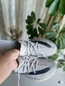 阿迪達斯Yeezy350椰子夏日透氣男女潮流休閑鞋HQ2059 42.5 曬單實(shí)拍圖