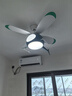 雷士（NVC） LED風(fēng)扇燈【國家補貼】北歐現(xiàn)代簡約兒童吊扇燈餐廳臥室客廳遙控 【無頻閃/6檔調(diào)風(fēng)】42寸67瓦小飛俠 曬單實拍圖