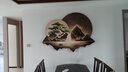 嶼見爾現(xiàn)代輕奢餐廳裝飾畫萬年歷大氣山水畫客廳鐘表掛畫高級感飯廳壁畫 A款-流水生財 160*120cm 無框畫【高清晶瓷+ 數(shù)顯屏】 UV精雕+數(shù)顯充電寶 曬單實拍圖