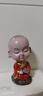 醉米創(chuàng  )意汽車(chē)擺件搖頭可愛(ài)平安淡定小和尚車(chē)載內飾品 【放下】 【心想事成】 曬單實(shí)拍圖