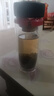 鵝蛋杯玻璃杯雙層茶水分離加厚高硼硅玻璃杯萬象大容量鵝蛋杯雙層 萬象皮紋黑鵝蛋杯 350ml 1只 曬單實(shí)拍圖