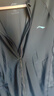 李寧（LI-NING）泳衣男士水母服長袖速干上衣二合一防尷尬沖浪長褲沙灘服游泳裝備 黑色【上衣+長褲】 XL 【身高175-180體重65-75kg】 曬單實拍圖