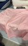 孕婦套裝短袖外穿居家睡衣夏季上衣T恤短褲子兩件套寬松孕期衣服 流行粉 XL（130-150斤） 曬單實(shí)拍圖