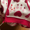 戴維貝拉【抱抱衣】女童春秋搖粒絨外套兒童寶寶加絨衣服 曬單實拍圖