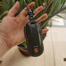 HAPOWER25款保時(shí)捷Macan/718/911/帕拉梅拉卡宴真皮鑰匙套包殼汽車裝飾件 保時(shí)捷A款【墨韻黑+鋅合金掛扣】 【輕奢定制】真皮鑰匙套 曬單實(shí)拍圖