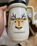 英氏（YEEHOO）嬰兒保溫奶瓶新生兒奶瓶兒童保溫杯嬰兒學(xué)飲杯便攜吸管水杯保溫壺 保溫奶瓶 300ml 貴族白-配三頭 曬單實拍圖