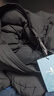 HERDE PEOPLE 牧荒者反季清倉長款棉服男女情侶款冬季連帽加厚保暖棉衣冬裝外套 黑色 L 140-160斤 曬單實(shí)拍圖