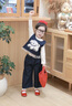 可英 GOWINBABY女童套裝學(xué)院風(fēng)2025秋季新款女孩牛仔馬甲秋裝女寶甜美可愛(ài)兩件套 藍(lán)色 130 （適合身高120cm-130cm） 曬單實(shí)拍圖