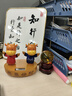 明恩黃水晶球風(fēng)水?dāng)[件黃色水晶球透明玻璃圓球開業(yè)客廳家居 【財富球】黃色水晶球6cm-送底座 曬單實拍圖