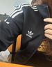 三葉草（Adidas）經(jīng)典款 三條紋刺繡logo休閑 翻領(lǐng) 短款 夾克 外套 女 JI7536 XS 曬單實(shí)拍圖