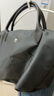 瓏驤（LONGCHAMP）新品 女士織物小號短柄可折疊餃子包托特包手提包女包禮物女 1621 919 P66 石墨色 曬單實(shí)拍圖
