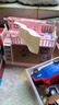 雅斯妮小兔子大城堡別墅甜品屋客廳臥室雙層床女孩過(guò)家家兒童玩具生日禮 737-3小兔雙層床  曬單實(shí)拍圖