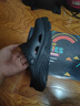 斯凱奇（Skechers）男鞋 25年夏季新款運動(dòng)拖鞋厚底洞洞鞋時(shí)尚沙灘鞋休閑拖鞋鞋子男 全黑色/增高后跟大底 主推款 41 曬單實(shí)拍圖
