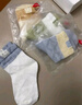 尼多熊嬰兒襪子夏季薄款棉質(zhì)女寶襪子兒童無骨舒適男寶寶網(wǎng)眼襪子 曬單實(shí)拍圖