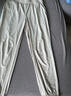 駱駝（CAMEL）冰絲涼感運動褲女速干防曬束腳褲子 JC2225L2007 幻影黑 XXL 曬單實拍圖