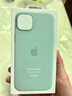 Apple/蘋果 【原裝全新】 iPhone 14 Plus 專用 MagSafe 硅膠保護殼 iPhone保護套 手機殼 石蓮藍色 曬單實拍圖