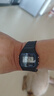 卡西歐（CASIO）手表男女經(jīng)典復(fù)古學(xué)生兒童表F-91W-1DG 3DG 9DG/F-84W/F105電子表 F91W藍(lán)邊影視劇同款 【附加貼膜】 曬單實(shí)拍圖