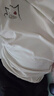 短袖小眾學(xué)生純棉夏季2025情侶T恤 白/怪咖黑胸標(biāo) 2XL 曬單實(shí)拍圖