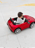 好孩智兒童電動(dòng)車(chē)四輪汽車(chē)帶遙控玩具車(chē)可坐人可搖擺童車(chē)男女孩禮物 【烤漆紅】四驅+皮座+全功能 曬單實(shí)拍圖