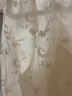 茵曼（INMAN）兩件套裝2025春季新中式天絲高級(jí)感刺繡輕薄小衫吊帶A字裙女 米杏色 L 曬單實(shí)拍圖