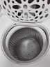 志高脫水機(jī)單甩干脫水機(jī)干桶甩干機(jī)小型迷你家用甩干桶出租房宿舍大容量單杠脫水桶烘干一體機(jī)以舊換新 12公斤【藍(lán)光殺菌款】三年免費(fèi)換新售后無憂 曬單實(shí)拍圖
