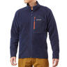 mont·bell男士戶(hù)外抓絨衣CLIMAPLUS 100保暖抓絨衣開(kāi)衫立領(lǐng)外套1106591 DKNV深藍色 S 曬單實(shí)拍圖