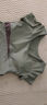 維多利亞旅行者瑜伽服女跑步運(yùn)動(dòng)套裝夏季健身服普拉提短袖短褲帶胸墊兩件套紫XL 曬單實(shí)拍圖