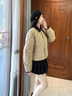 波司登（BOSIDENG）【七夕禮物/開學(xué)穿搭】25新款90絨羽絨服巴恩風(fēng)外套B250135332 金沙卡其|7C91【暢銷色】 XS 155/80A 體重約100斤以內(nèi) 曬單實拍圖