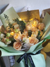 領(lǐng)香鮮花速遞香檳玫瑰花束表白送女友老婆生日禮物全國(guó)同城配送 33朵香檳玫瑰—女神款 曬單實(shí)拍圖