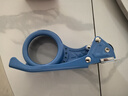 得力(deli)全金屬封箱器打包器膠帶底座 適用膠帶寬度60mm內(nèi)膠帶切割機 824藍 曬單實拍圖