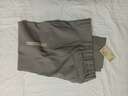 無印良品（MUJI）男式 易打理 彈力 單褶褲 男士長褲子西褲秋季 AE0Y3A4A 淺灰棕色 M (170/80A) 曬單實拍圖